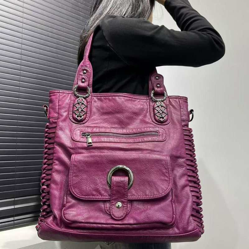 Luxury Bags Tote - Luxurious and Fashionable Large-capacity Girl Motorcycle