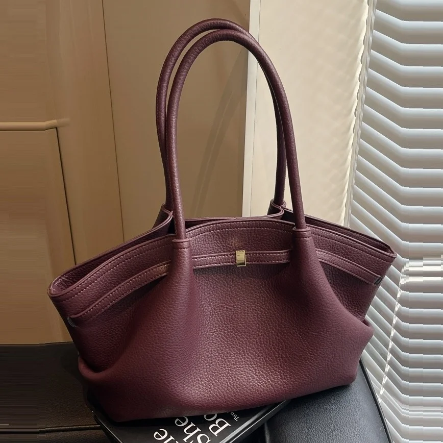 Burgundy Ladies Handbags Luxur - Luxury Bags Tote ulasan dan harga