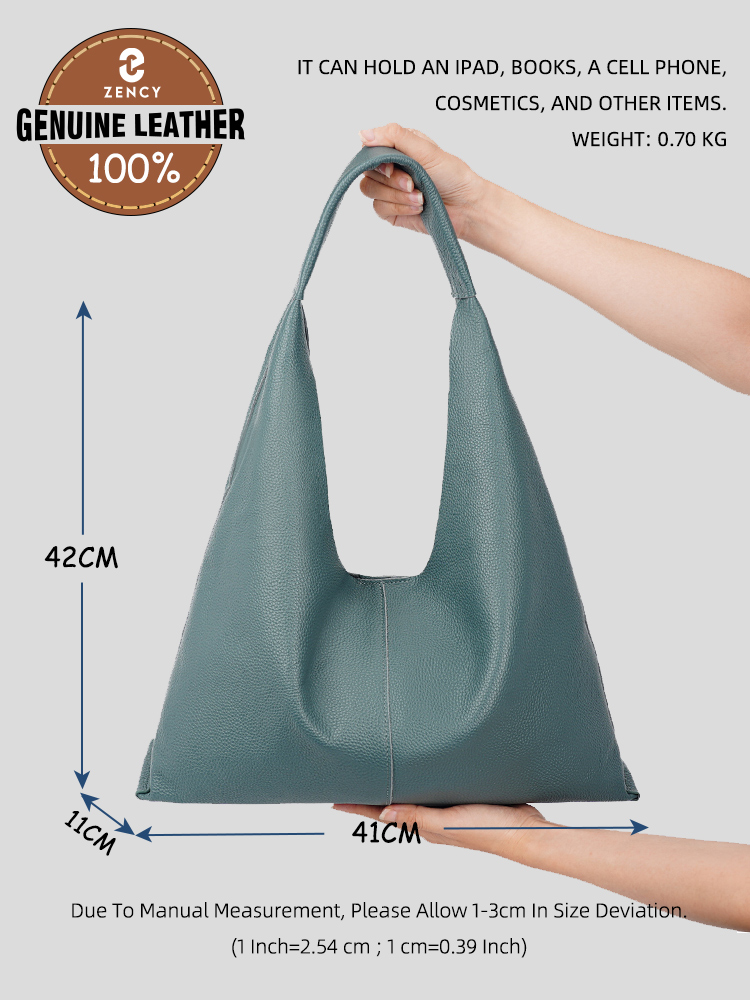 Zency Soft Genuine Leather Wom - Luxury Bags Tote ulasan dan harga